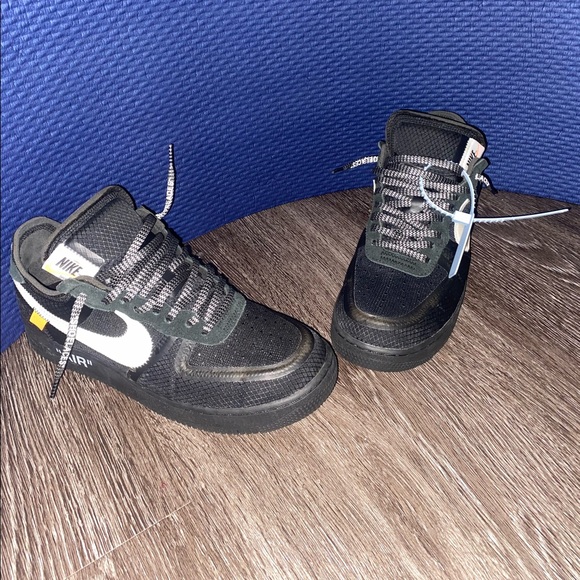 Nike Air Force 1 low Off-White black/white - Picture 4 of 13